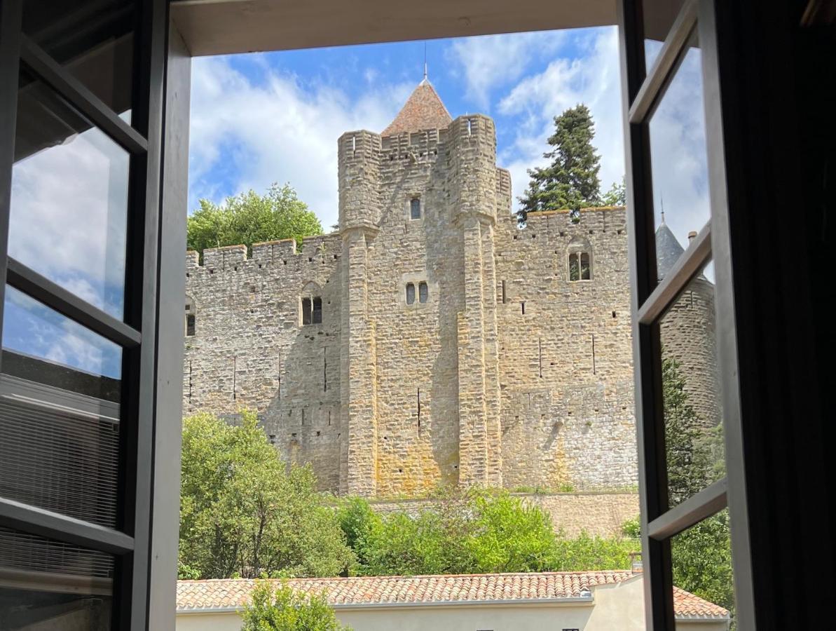 La Maison De La Tour Pinte Carcassonne Bagian luar foto